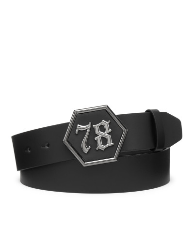 Leather Belt Gothic Plein