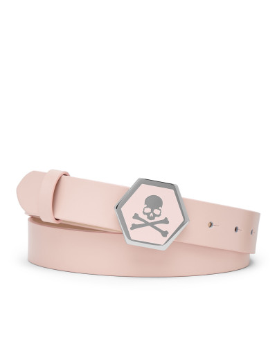 Leather Belt Skull