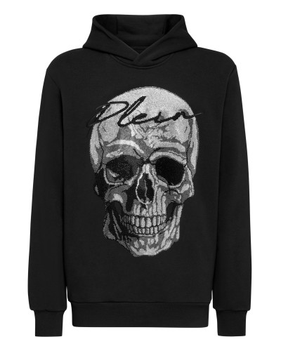 Hoodie sweatshirt stones Skull