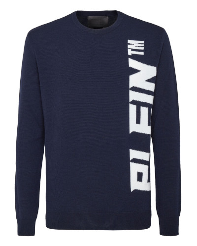 Wool Pullover Round Neck LS