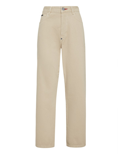 Denim Trousers Loose Fit Iconic Plein