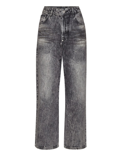 Denim Trousers Loose Fit Iconic Plein