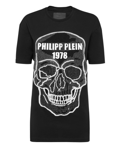 T-shirt Round Neck SS Crystal Skull