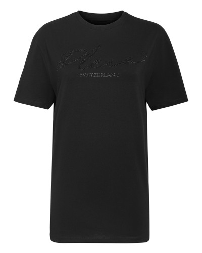 T-shirt Round Neck SS Crystal Signature