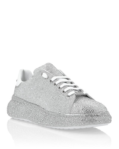 Suede Runner Full Strass Crystal