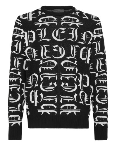 Pullover Round Neck LS Gothic Plein