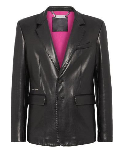 Leather Blazer