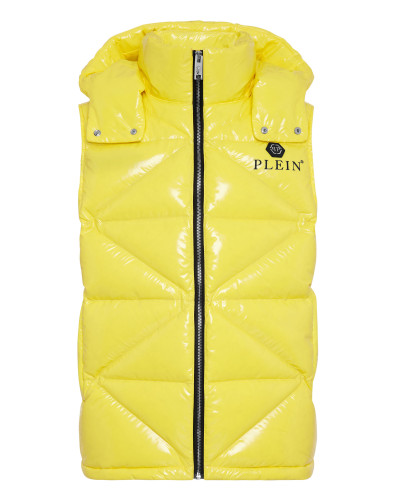 Sleeveless Quilted Down Jacket