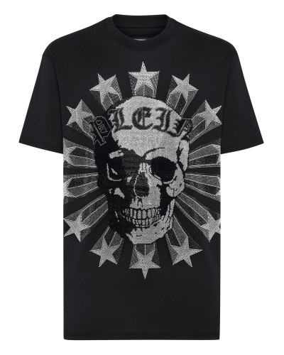 T-shirt Round Neck SS with Crystals