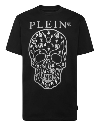 T-shirt Round Neck SS with Crystals