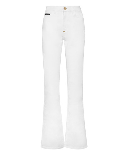 High-Waisted Flare Jeans