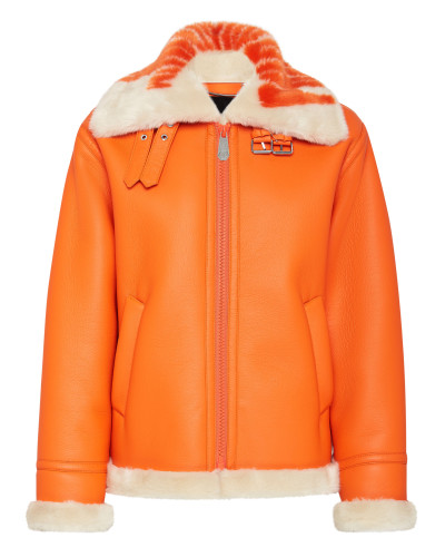 Eco fur Aviator Coat Philipp Plein TM