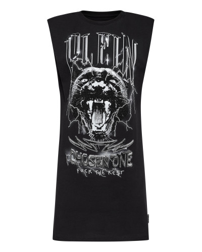 Sleeveless short dress