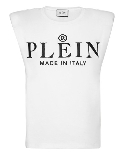 Tank Top Padded Shoulder Philipp Plein TM