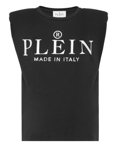 Tank Top Padded Shoulder Philipp Plein TM