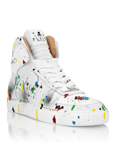 HI-TOP SNEAKERS NOTORIOUS PAINTED