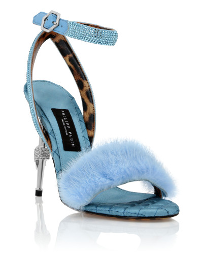 Sandals High Heels Crystal