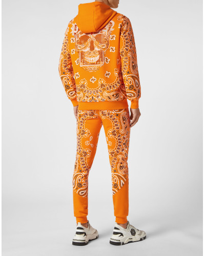 Jogging Tracksuit: Hoodie/Trousers Paisley Bandana