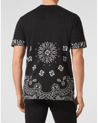 T-shirt Round Neck SS Paisley Bandana