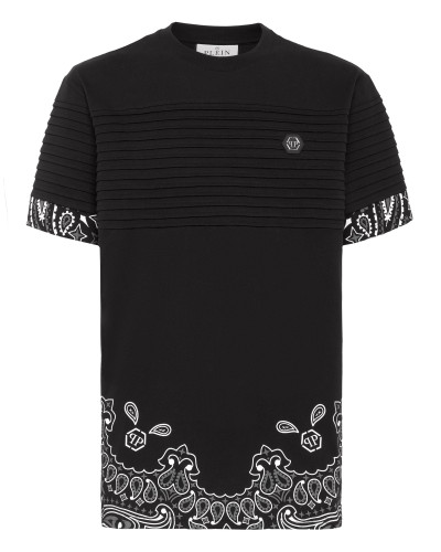 T-shirt Round Neck SS Paisley Bandana