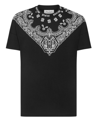 T-shirt Round Neck SS Paisley Bandana