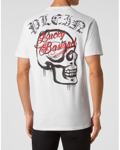 T-shirt Round Neck SS Paisley Gothic Plein