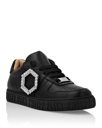 Leather Lo-Top Sneakers
