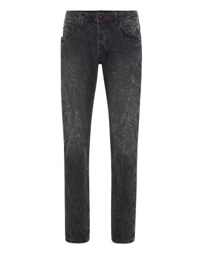 Super Straight Cut Trousers Skull