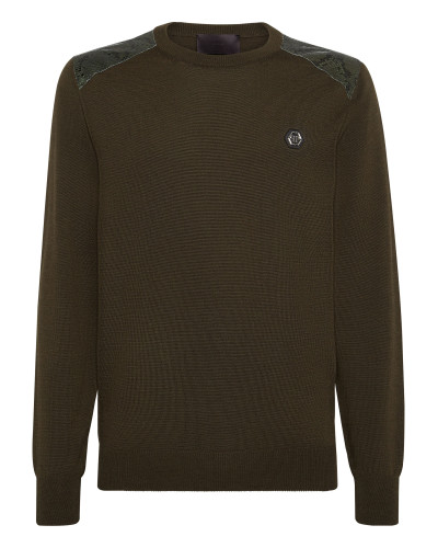 Merino Pullover Round Neck LS