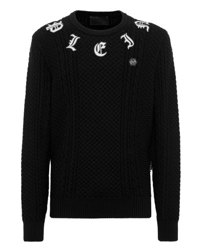 Wool & Cashemere Pullover Round Neck LS