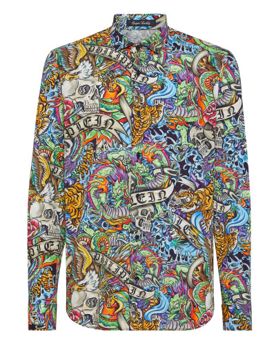 Shirt Sugar Daddy Cut LS Tattoo