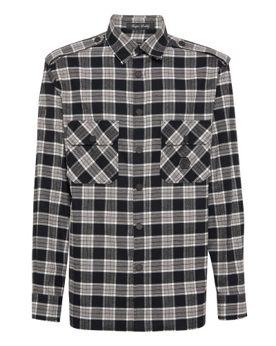 Shirt Oversize LS Skull & Bones