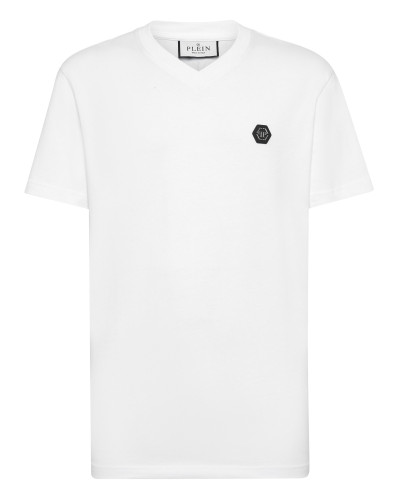 T-shirt V-Neck SS Gothic Plein