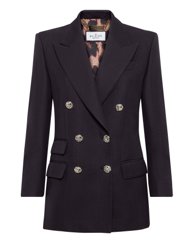 Wool Marine Fit Blazer