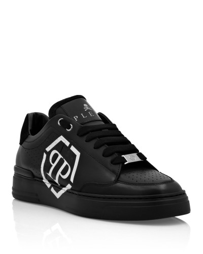 Lo-Top Leather Sneakers Hexagon