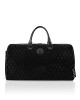 Leather Weekend Bag Monogram Strass