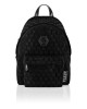 Leather Backpack Monogram Strass
