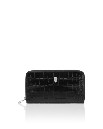 Rounded Zip Wallet Cocco