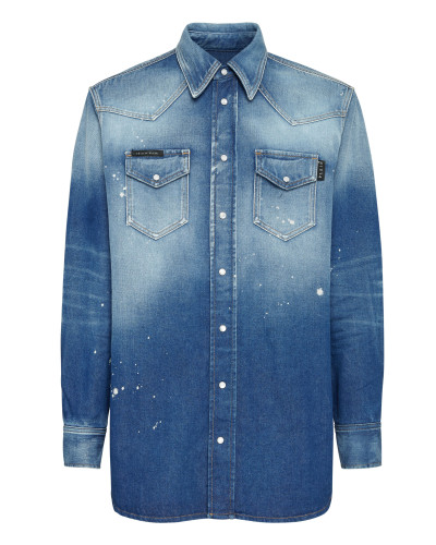 Oversize Denim Shirt