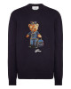 Round Neck Knitted Pullover Reception Teddy