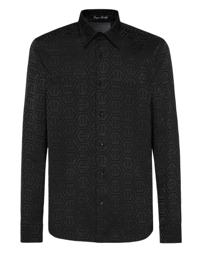 Sugar Daddy Cut Silk Shirt Monogram