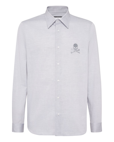 Regular Fit Shirt Herringbone
