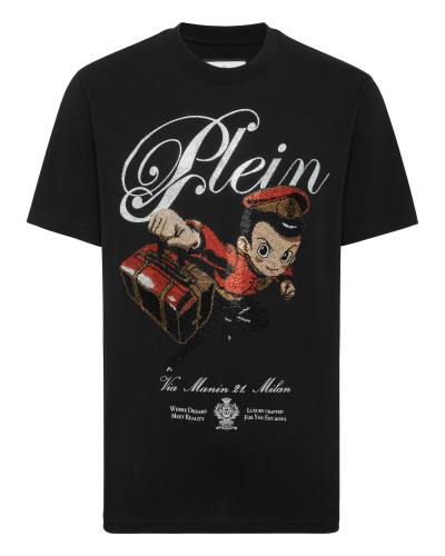 Round Neck T-Shirt Plein Boy Stones