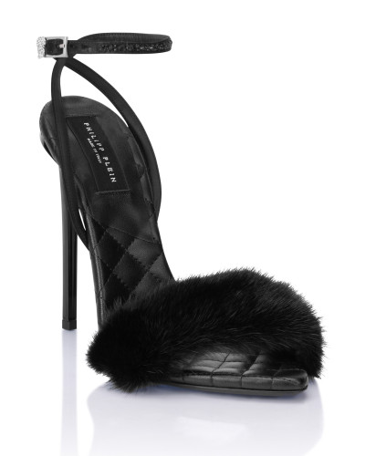 Fur and Strass High Heels 12