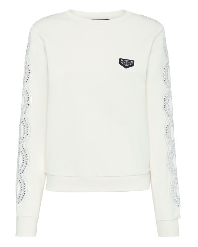 Sweatshirt LS Crystal Cable