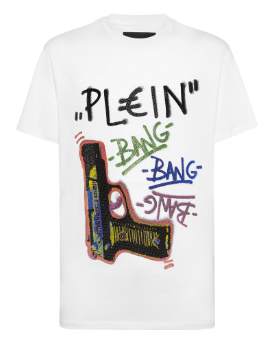 Round Neck T-Shirt Plein Gun