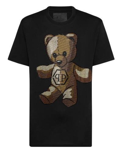 Round Neck T-Shirt Teddy Gold