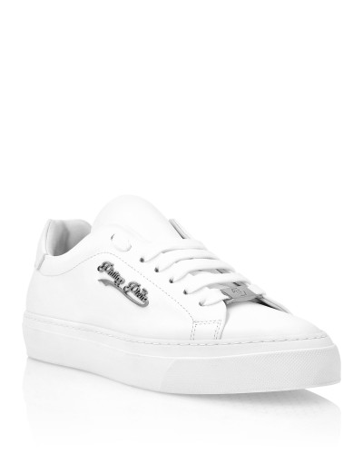 Nappa Leather Lo-Top Sneakers Signature