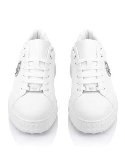 Nappa Leather Low-Top Sneakers Hexagon