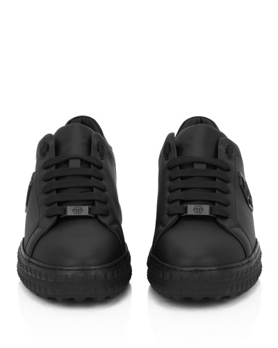 Nappa Leather Low-Top Sneakers Hexagon